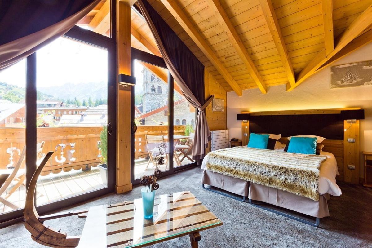 Hotel Les Airelles La Clusaz Buitenkant foto